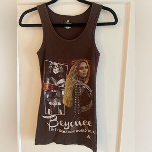 Brown Beyoncé Tour Tank Top
